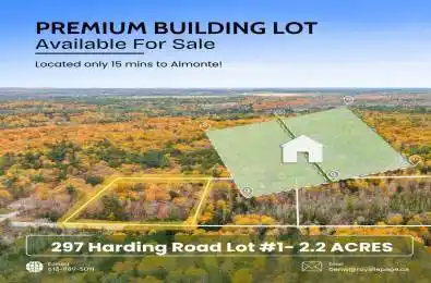 L1- 297 Harding Road Lanark Highlands Ontario K0G 1K0