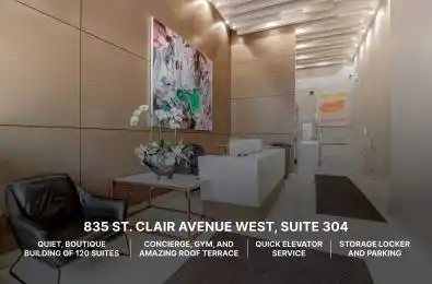 835 St. Clair Avenue Unit# 304 Toronto C02 Ontario M6C 0A8