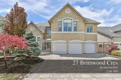 27 Brimwood Crescent Richmond Hill Ontario L4B 4B6