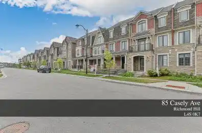 85 Casely Avenue Richmond Hill Ontario L4S 0K7