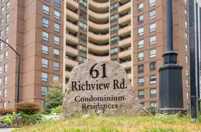 61 Richview Road Unit# 1603 Toronto W09 Ontario M9A 4M8
