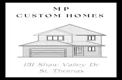 151 Shaw Valley Drive St. Thomas Ontario N5R 0R7