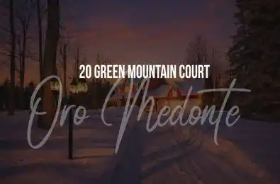 20 Green Mountain Court Oro-Medonte Ontario L0L 2L0