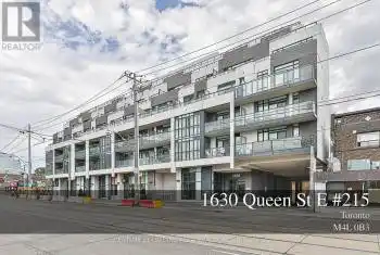 1630 Queen Street Unit# 215, Toronto (The Beaches), Ontario M4L1G3, 2 Bedrooms Bedrooms, ,1 BathroomBathrooms,Condo,For Sale,Queen,E8415056