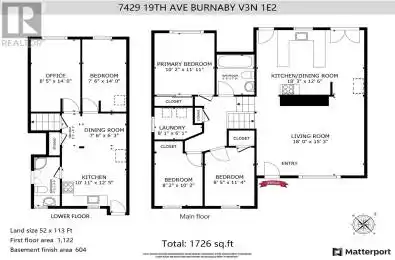 7429 19TH Avenue Unit# 7429 Burnaby British Columbia V3N1E2