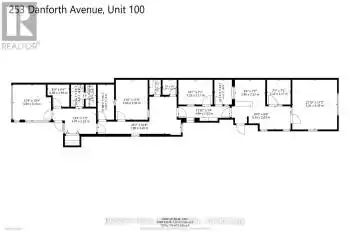 253 Danforth Avenue Unit# 100, Toronto (North Riverdale), Ontario M4K1N2, ,Commercial,For Rent,Danforth,E9040874