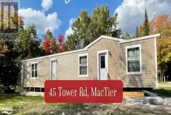 45 TOWER Road Unit# 4, MacTier, Ontario P0C1H0, 2 Bedrooms Bedrooms, ,2 BathroomsBathrooms,All Houses,For Sale,TOWER,40633301