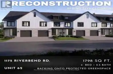 1175 RIVERBEND Road Unit# 62 London Ontario N6K0L2