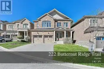 222 Butternut Ridge Tr, Aurora, Ontario L4G 3P1, 4 Bedrooms Bedrooms, 8 Rooms Rooms,4 BathroomsBathrooms,All Houses,Sold,Butternut Ridge,N9415547