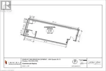 604 QUEEN Street Unit# C-05, Paisley, Ontario N0G2N0, ,Commercial,For Rent,QUEEN,40662079