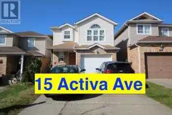 15 Activa Avenue, Kitchener, Ontario N2E3R3, 4 Bedrooms Bedrooms, ,3 BathroomsBathrooms,All Houses,For Rent,Activa,X9418535