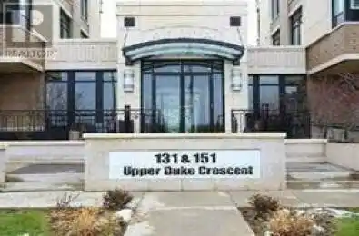 131 Upper Duke Crescent Unit# 203 Markham (Unionville) Ontario L6G0C9