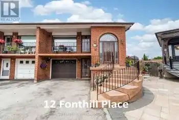 12 Fonthill Place, Toronto (York University Heights), Ontario M3J3G6, 3 Bedrooms Bedrooms, ,2 BathroomsBathrooms,All Houses,For Rent,Fonthill,W10431156