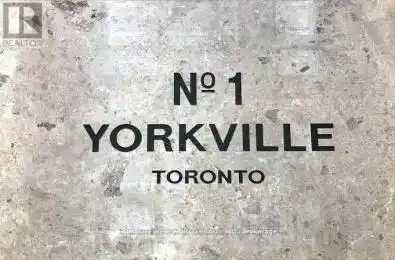 1 YORKVILLE Avenue Unit# 2904 Toronto (Annex) Ontario M4W1L1