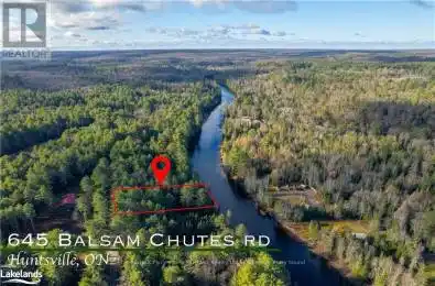 645 BALSAM CHUTES ROAD Huntsville (Stephenson) Ontario P0B1L0