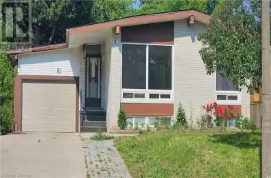 81 SECORD Avenue Unit# Bsmt Kitchener Ontario N2B2L3